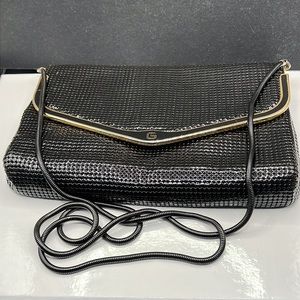 Vintage Glomesh black mesh bag